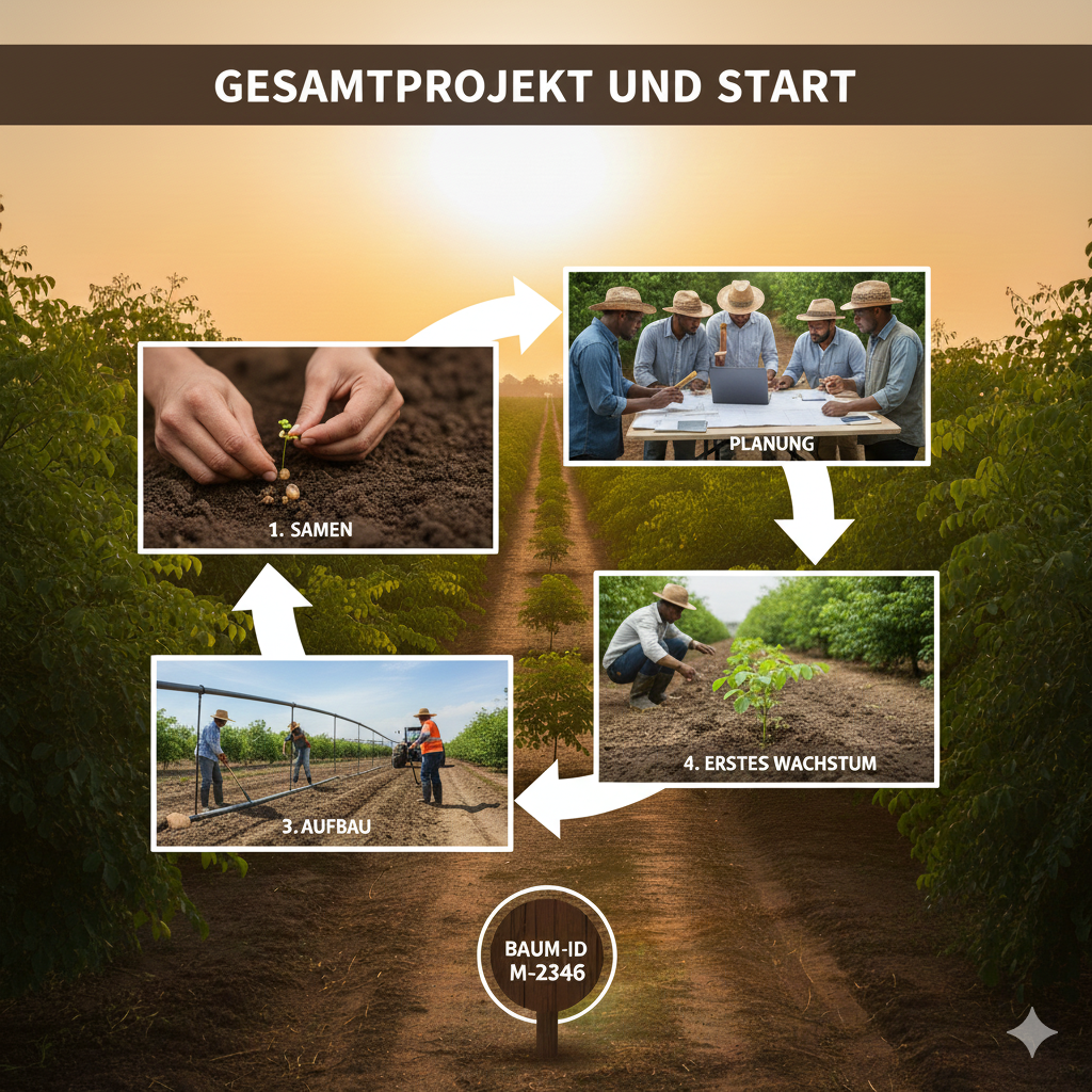 Gesamtprojet und Start